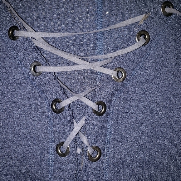 🧡𝅺william Rast Waffle Knit Top - Picture 3 of 4